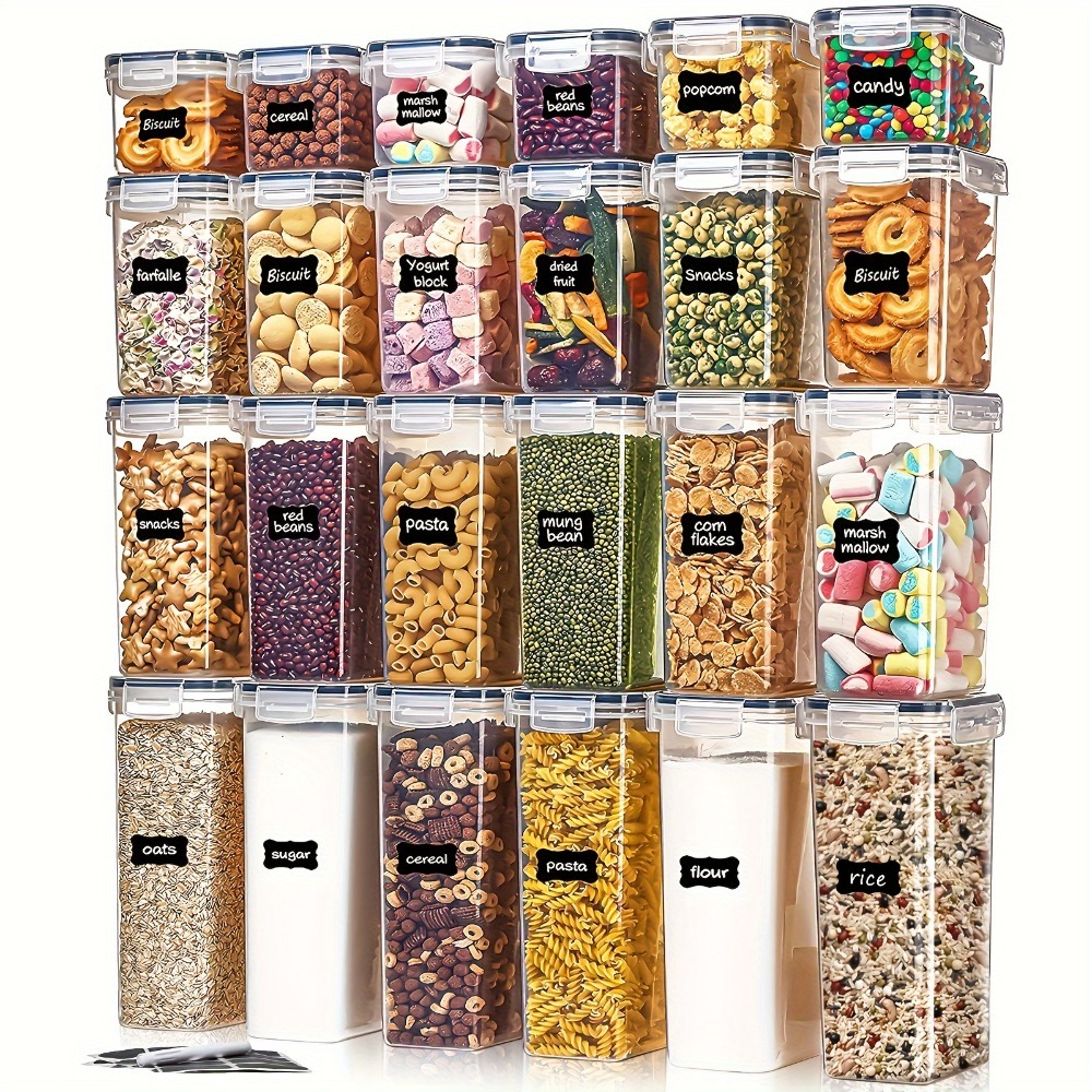 Food Storage Meal Prep - 24Pcs Food Storage Containers 12 Boxes