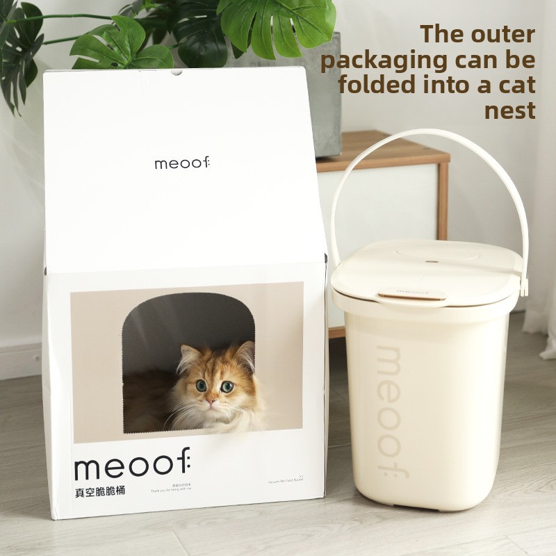 Food Storage Vacuum Seal - Vacuum grain storage buckets, moisture-proof and