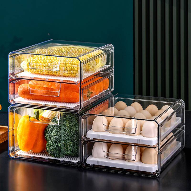 Food Storage Vegetables - Kitchen Refrigerator Food Storage Box Egg