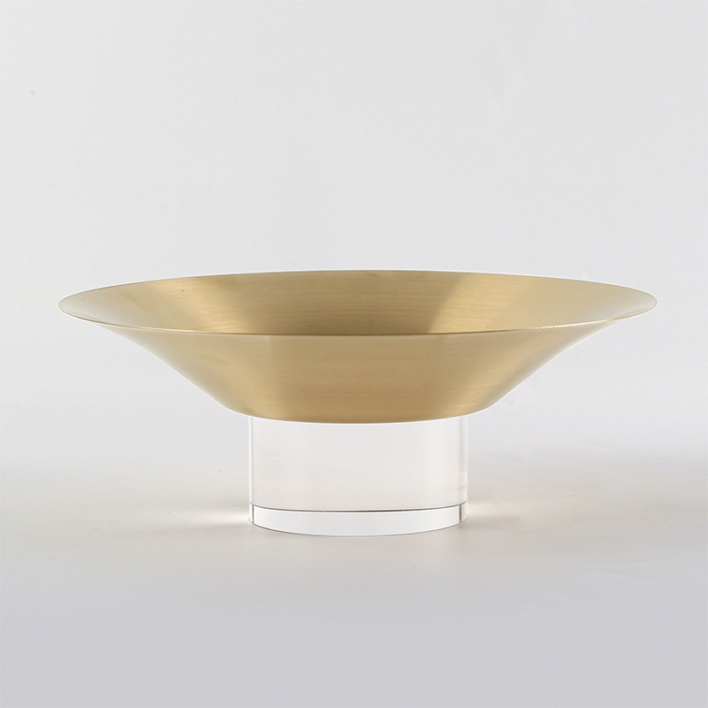 Square Irregular Metal Fruit T - Food Storage Glass Round recension och pris