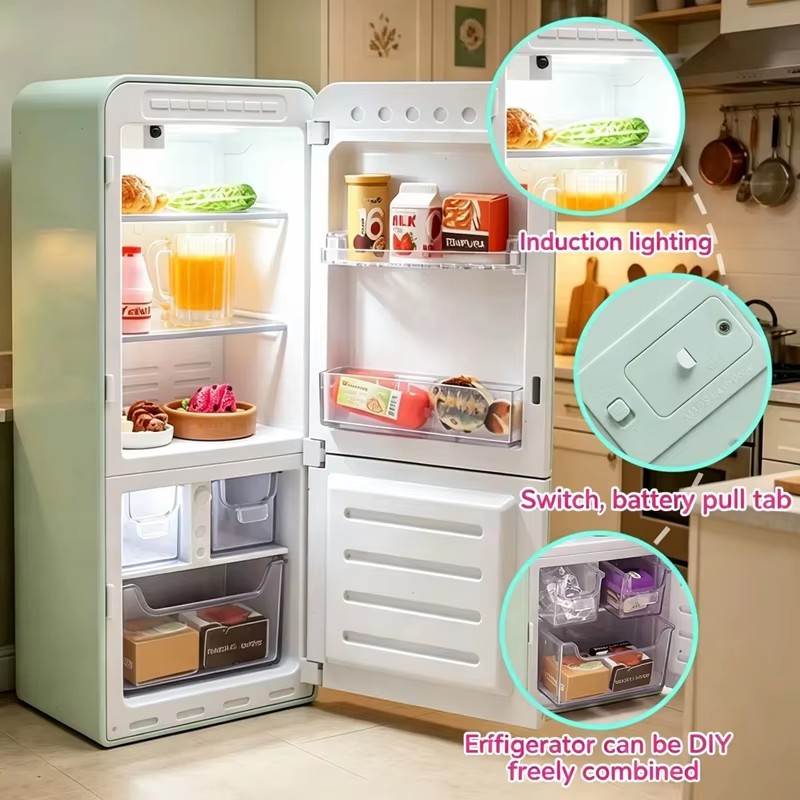 4-Color Mini Fridge Blind Box  - Food Storage Kits recension och pris