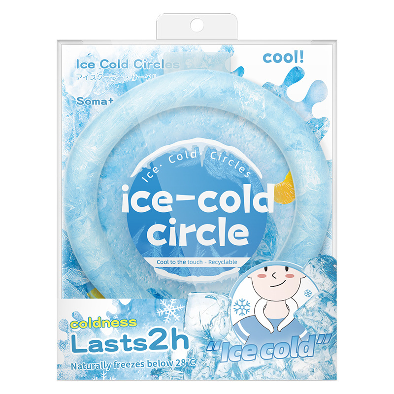 Neck Cooling Tube Wraps Ice Ri - Cold Pack Ice Gel recension och pris