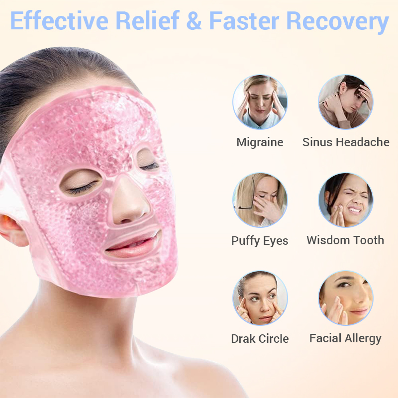 Ice Mask Cold Face Eye Mask Ic - Cold Pack Ice Gel recension och pris