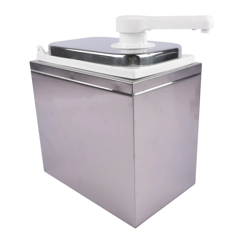 2L stainless steel sauce pump  - Herb Keeper Container recension och pris