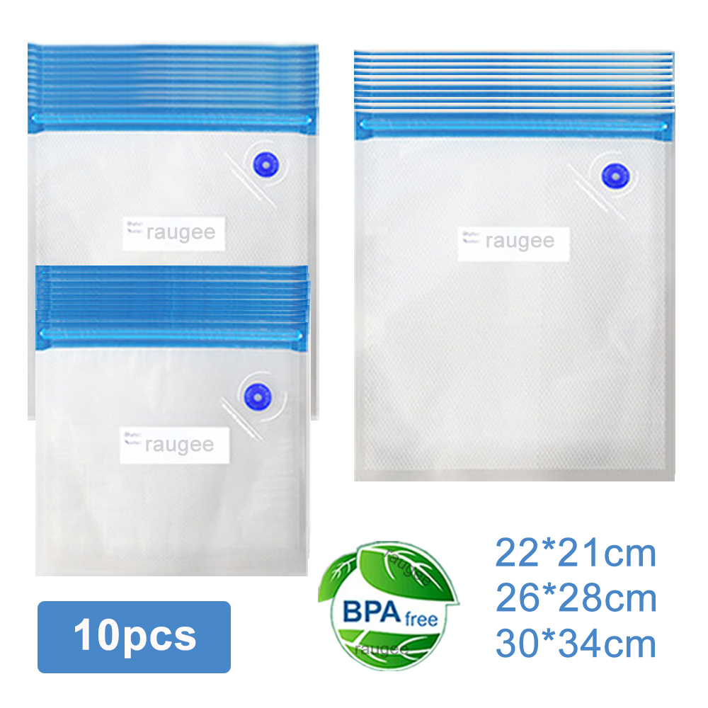Vacuum Bags Reusable Food Vacu - Food Storage Zip Bags recension och pris