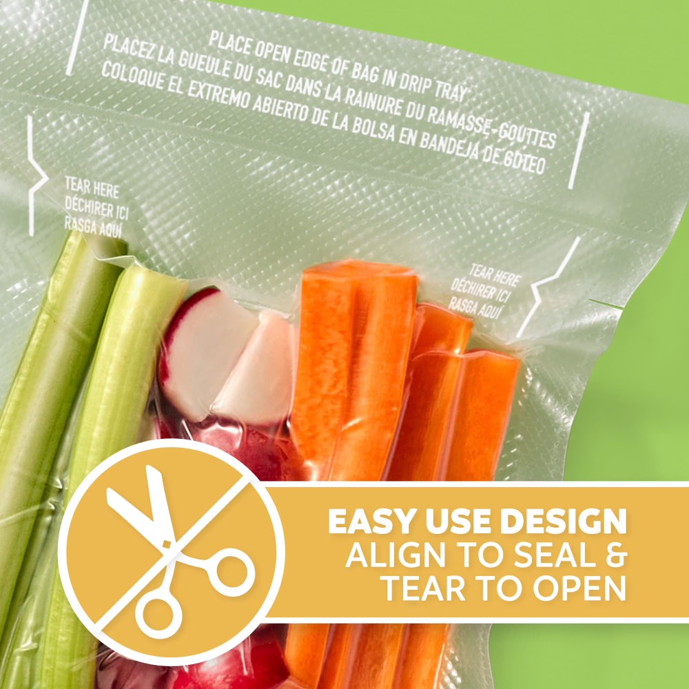 FoodSaver Pint Vacuum Seal Bag - Food Storage Vacuum Seal Bags recension och pris