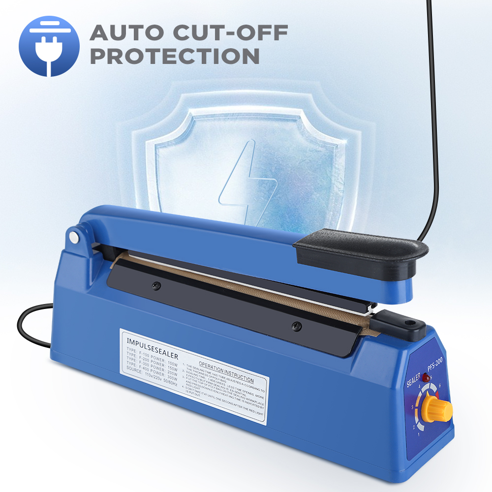 Impulse Sealer Machine Kitchen - Food Storage Vacuum Seal Bags recension och pris