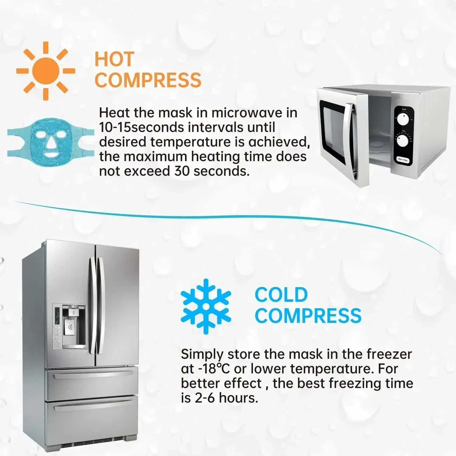 SPA Ice Cold and Hot Heat Full - Cold Pack Ice Gel recension och pris