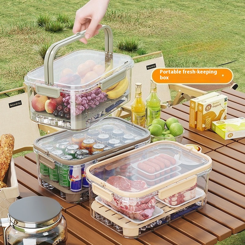 Portable Lunch Box Leakproof F - Food Storage Plastic Container recension och pris