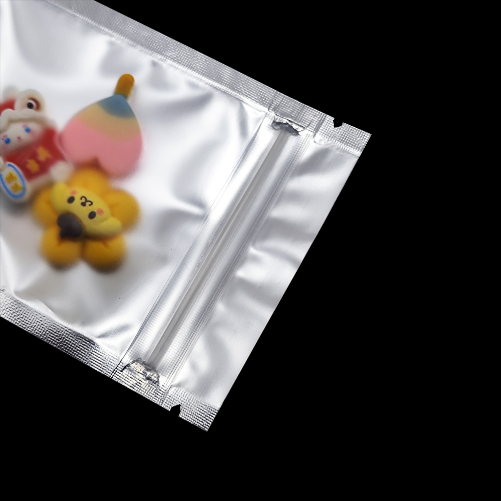 100pcs/lot Matte Clear Zip Loc - Food Storage Zip Bags recension och pris