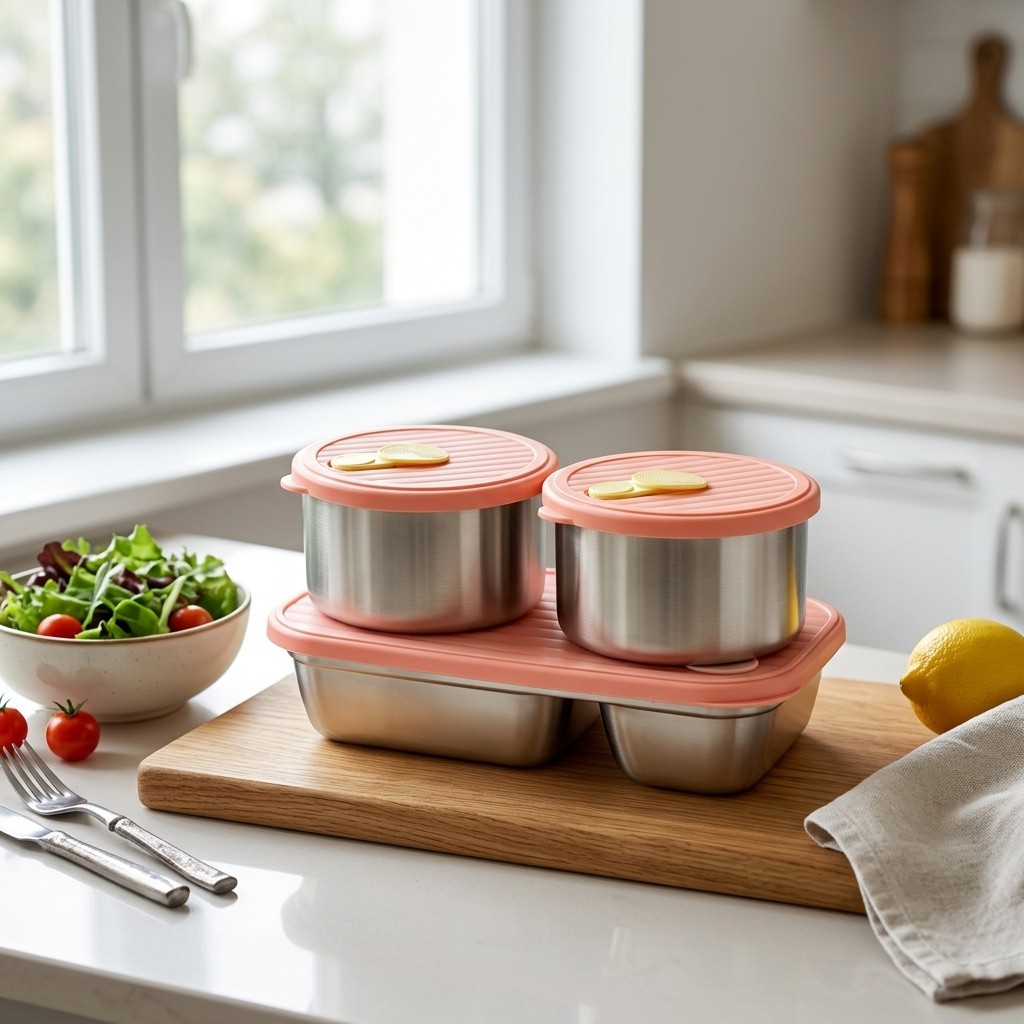 Microwave Safe 304 Stainless S - Food Storage Kits recension och pris
