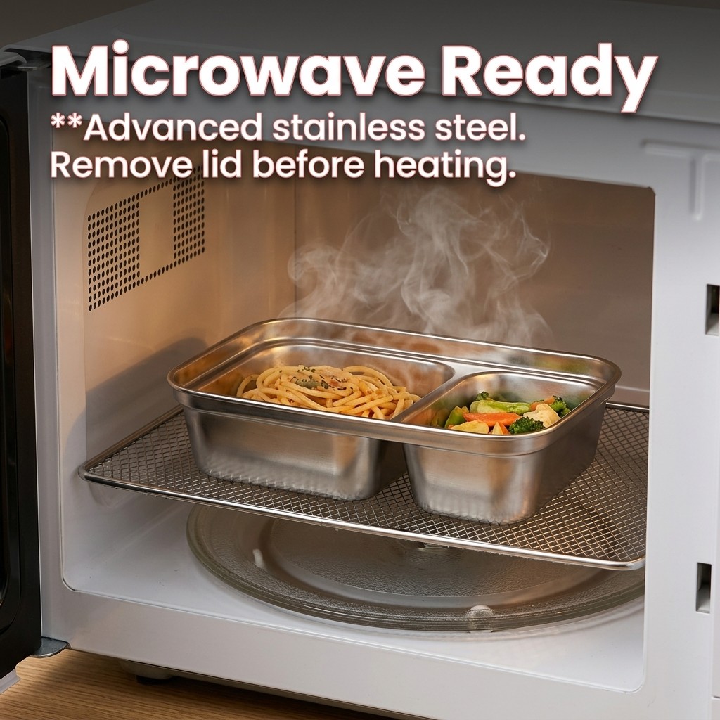 Microwave Safe 304 Stainless S - Food Storage Kits recension och pris