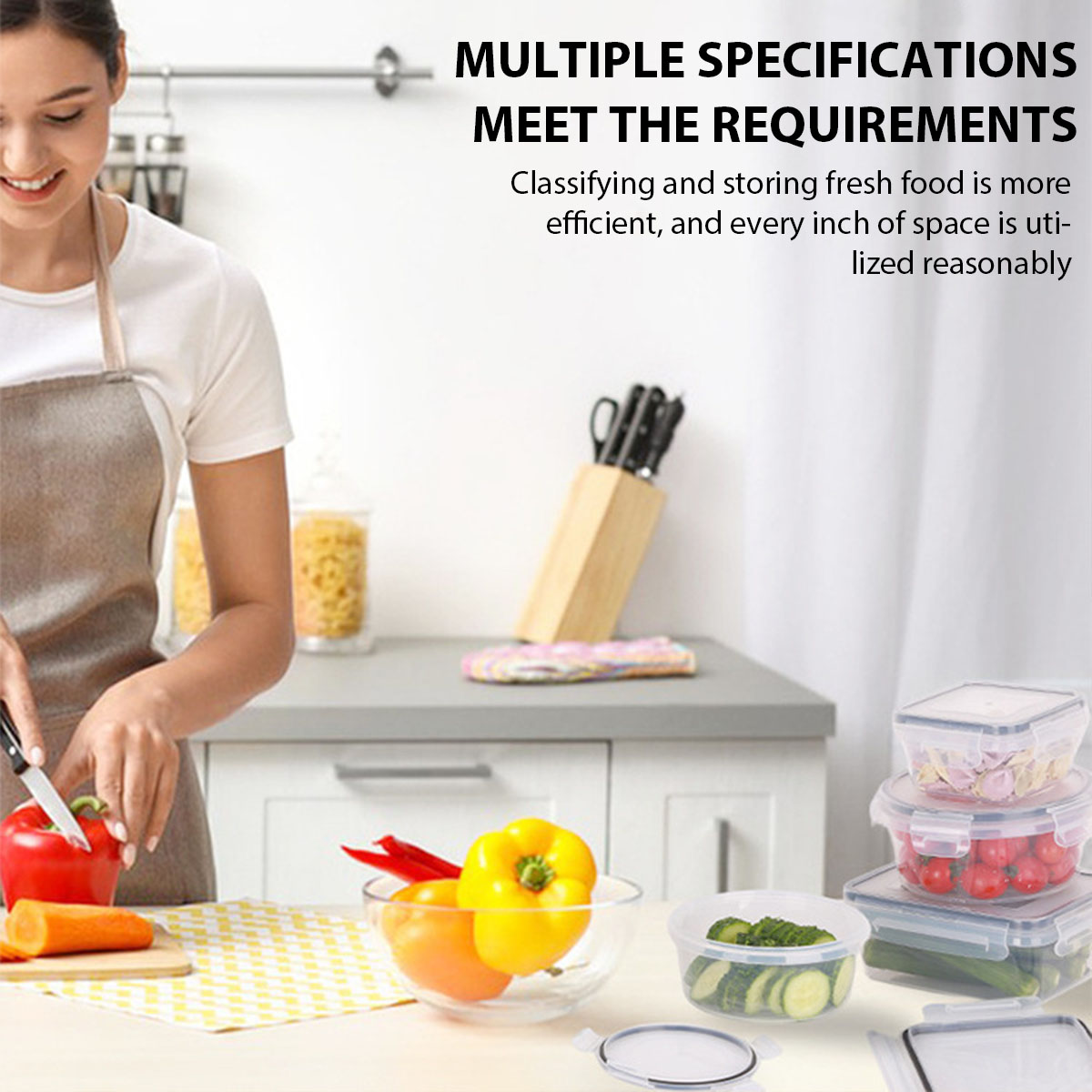 24Pcs/set Food Storage Box Set - Food Storage Vegetables recension och pris