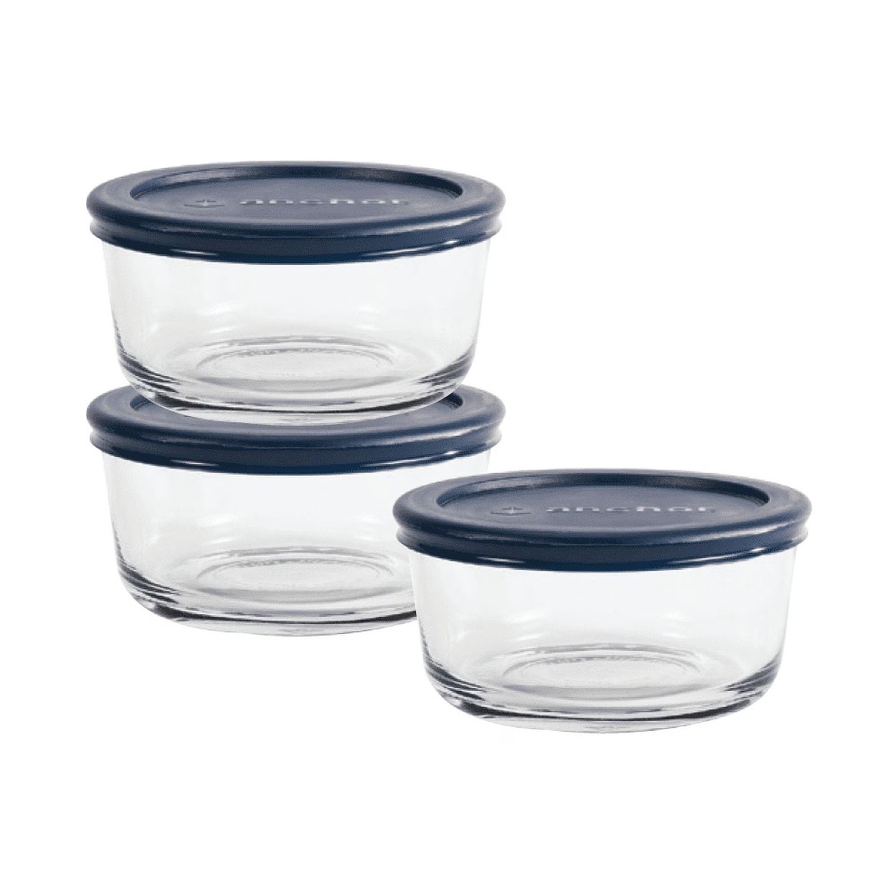 Anchor Hocking Glass Food Stor - Food Storage Glass Round recension och pris