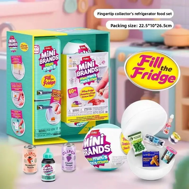 Mini Brands Fill The Fridge Bl - Food Storage Kits recension och pris