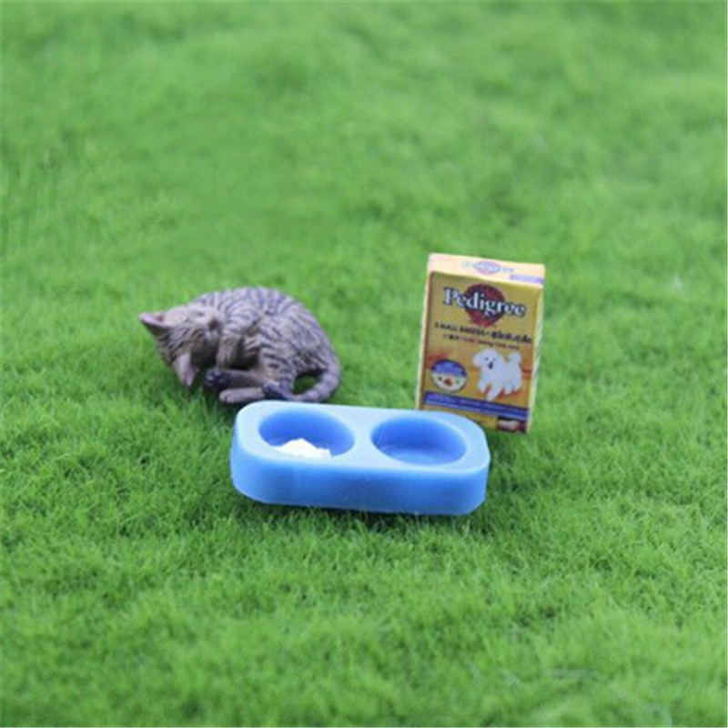 2Pcs/set Dollhouse Mini Dog/Ca - Food Storage Kits recension och pris