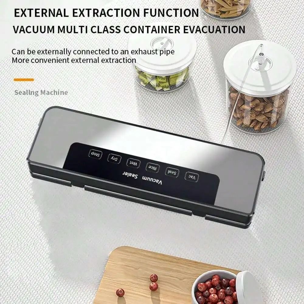 Touch Button Electric Vacuum S - Food Storage Vacuum Seal recension och pris