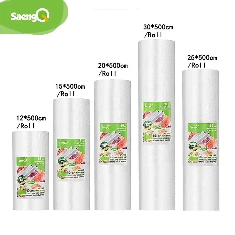 SaengQ Vacuum Bags for Food Va - Food Storage Vacuum Seal Bags recension och pris