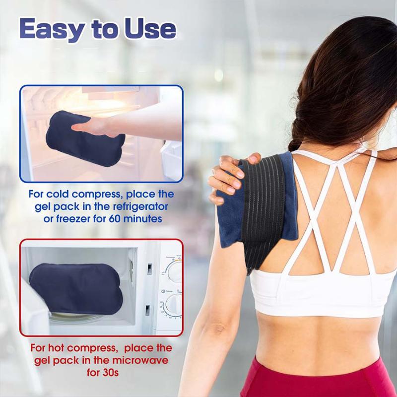 Portable Reusable Gel Ice Pack - Cold Pack Ice Gel recension och pris