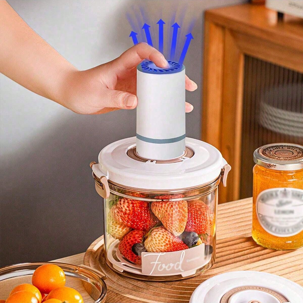 1 Kitchen Food Grade Vacuum Se - Food Storage Vacuum Seal recension och pris