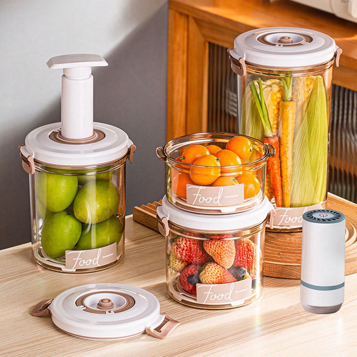 1 Kitchen Food Grade Vacuum Se - Food Storage Vacuum Seal recension och pris