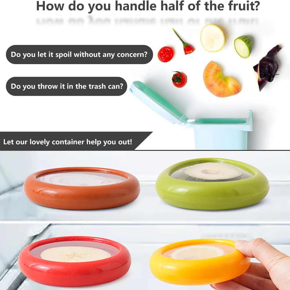 Avocado Saver Silicone Fruit a - Food Storage Containers Set recension och pris
