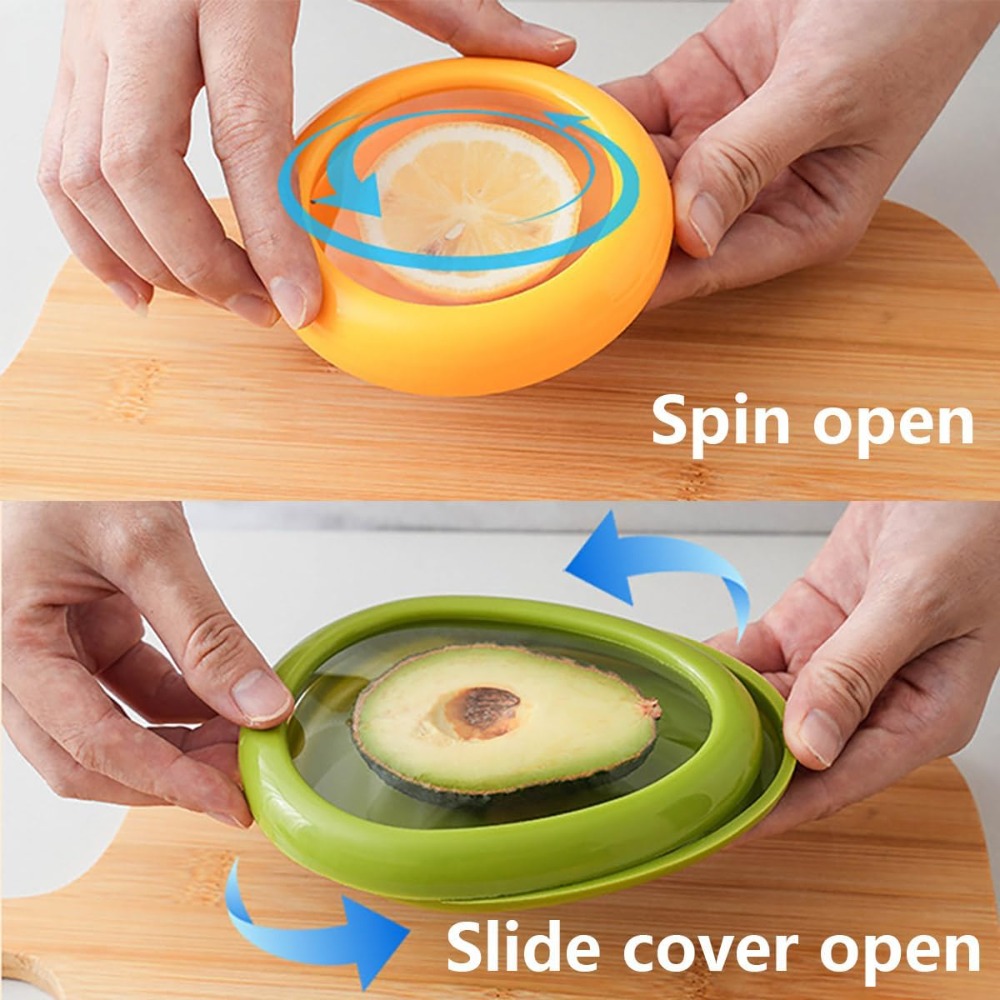 Avocado Saver Silicone Fruit a - Food Storage Containers Set recension och pris