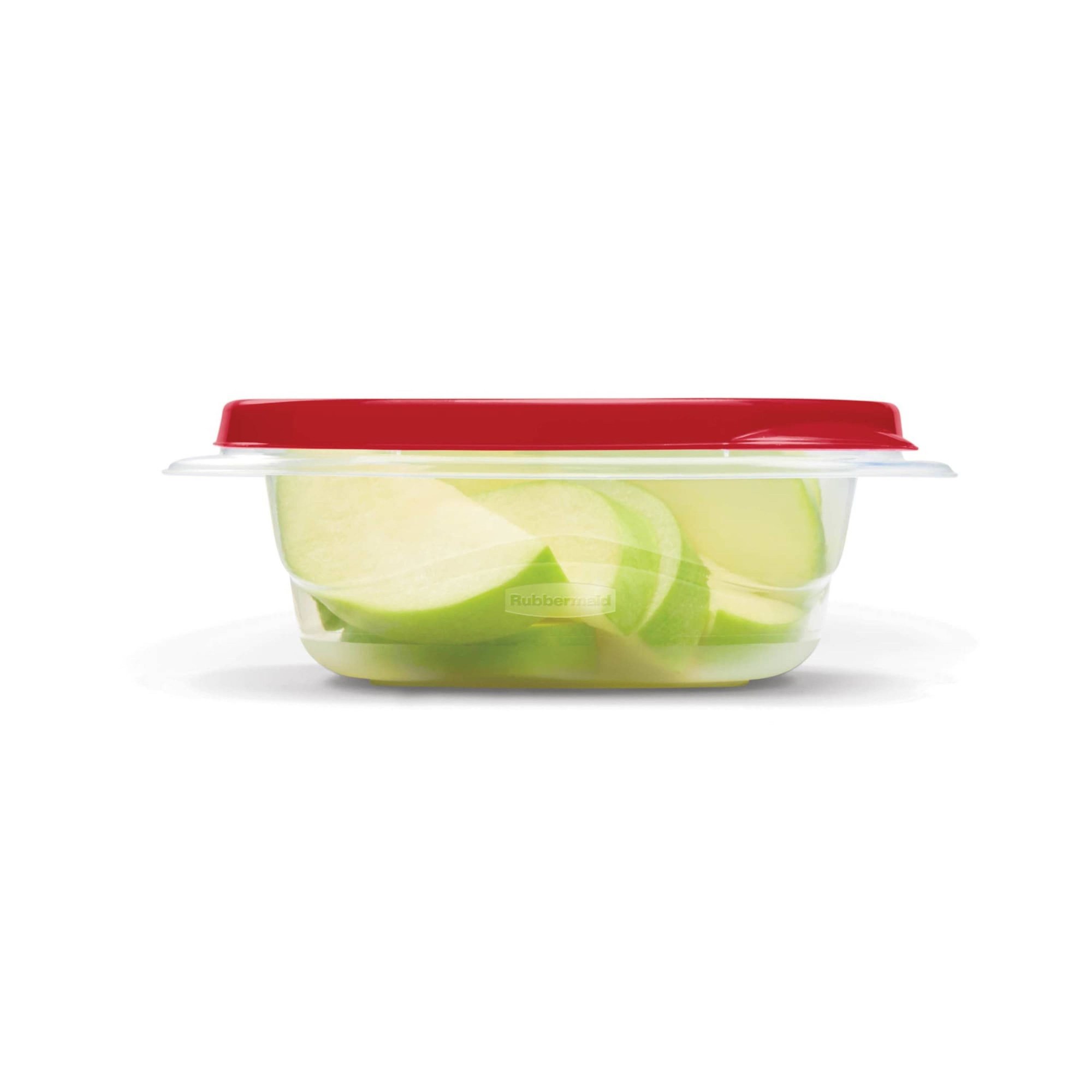 5pcs Red Lid Food Storage Cont - Food Storage Meal Prep recension och pris
