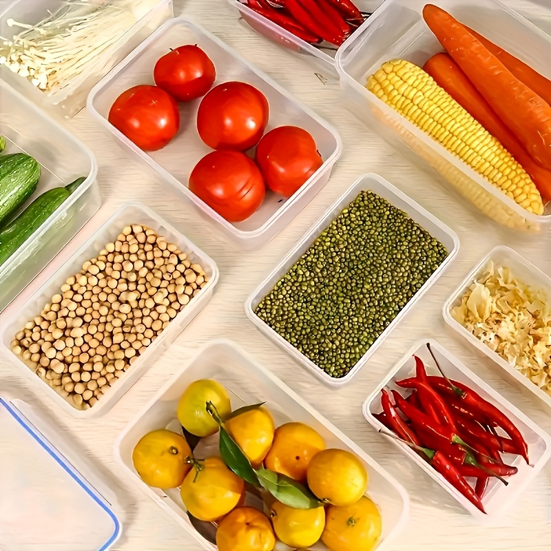 8Pcs Set Includes 4 Containers - Food Storage Meal Prep recension och pris