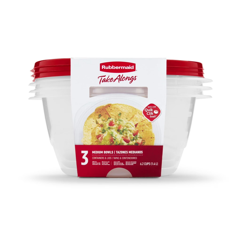 Large Round Food Storage Conta - Food Storage Plastic Container recension och pris