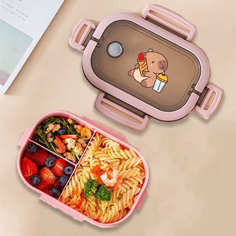 Capybara Bento Lunch Box Anime - Food Storage Containers Set recension och pris