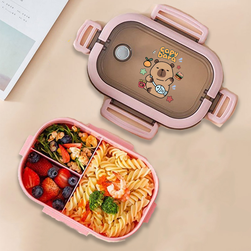 Capybara Bento Lunch Box Anime - Food Storage Containers Set recension och pris