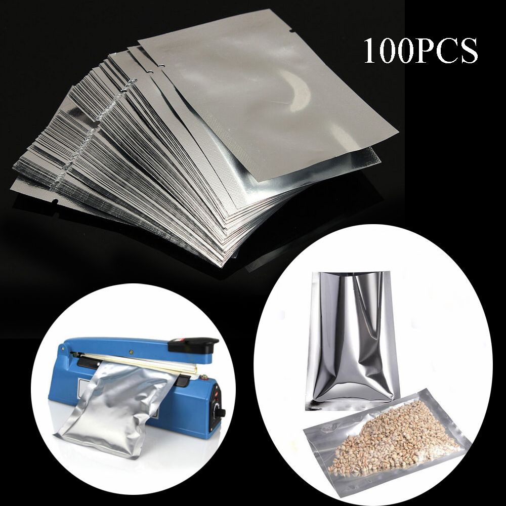 100PCS Waterproof Food Grade K - Food Storage Zip Bags recension och pris