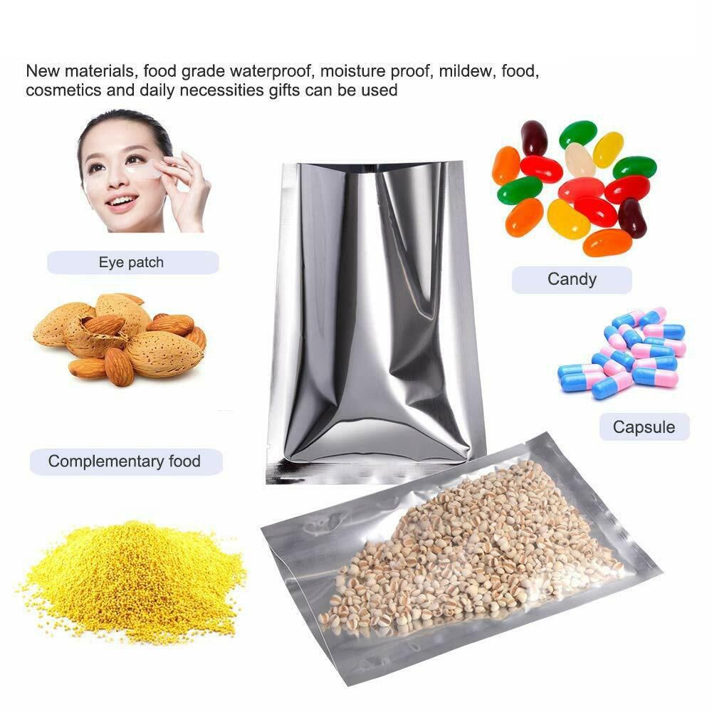 100PCS Waterproof Food Grade K - Food Storage Zip Bags recension och pris