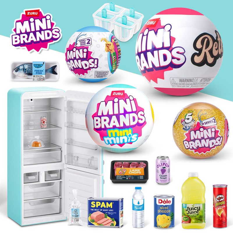 ZURU MINI BRANDS Realistic Min - Food Storage Kits recension och pris