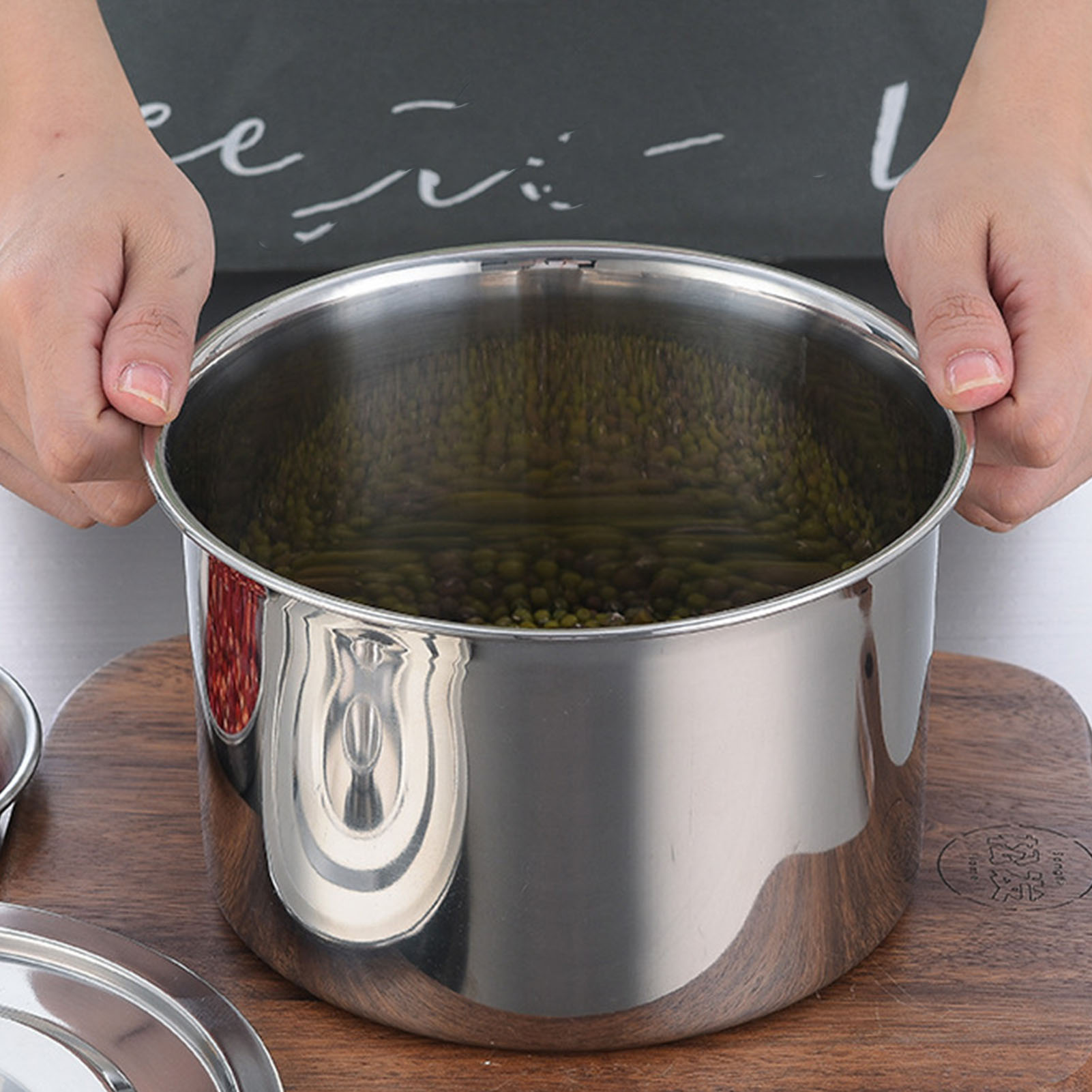 Stew Pot Stockpot Stainless St - Herb Keeper Container recension och pris