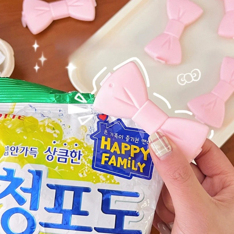 5PCS Kawaii Food Sealing Clip  - Food Storage Zip Bags recension och pris