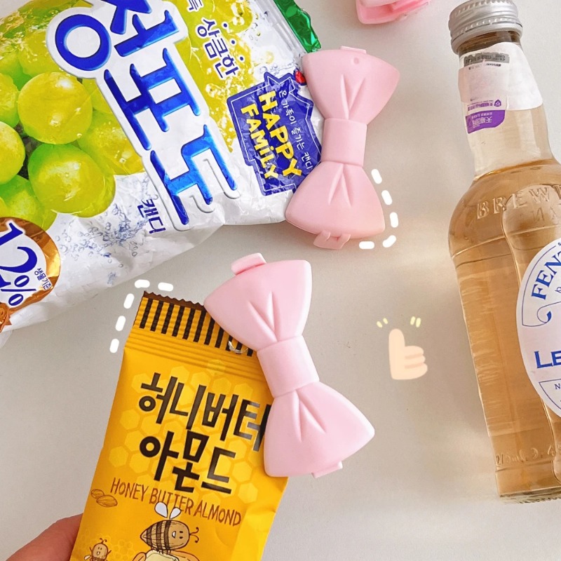 5PCS Kawaii Food Sealing Clip  - Food Storage Zip Bags recension och pris