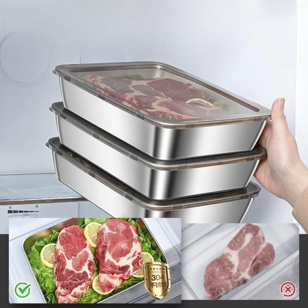 Food Grade Stainless Steel Ser - Food Storage Meal Prep recension och pris