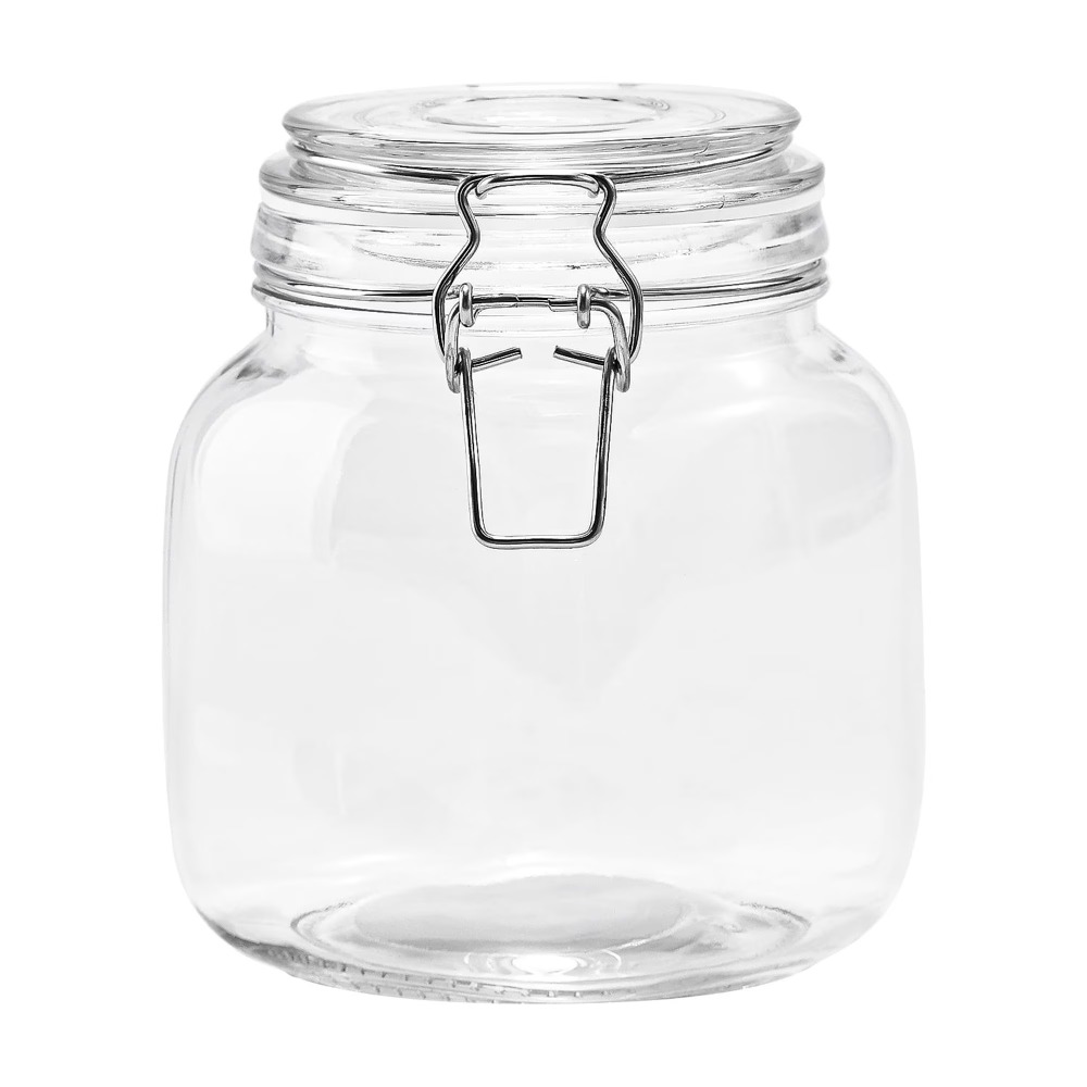 Mainstays 38 oz Glass Food Sto - Food Storage Plastic Container recension och pris