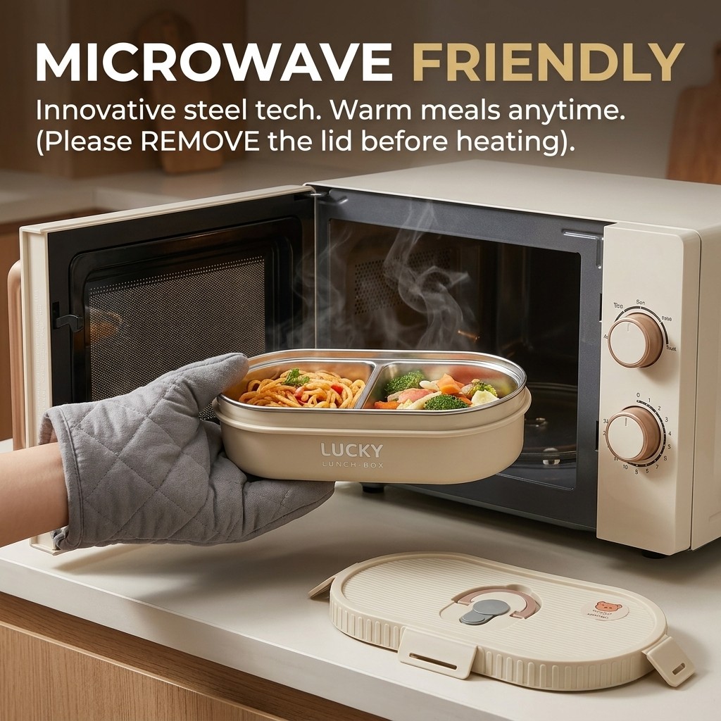 Microwavable 304 Stainless Ste - Food Storage Kits recension och pris
