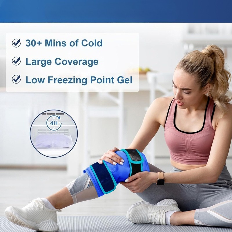 Gel Knee Ice Pack Hot Cold The - Cold Pack Ice Gel recension och pris