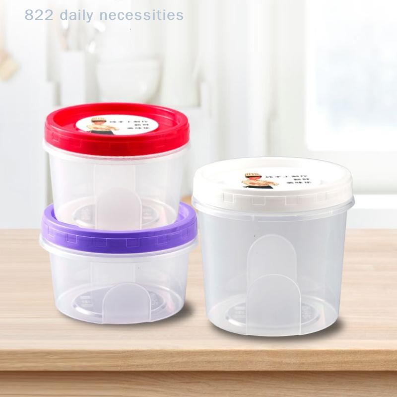 convenient4 Pcs Refrigerator S - Food Storage Glass Round recension och pris