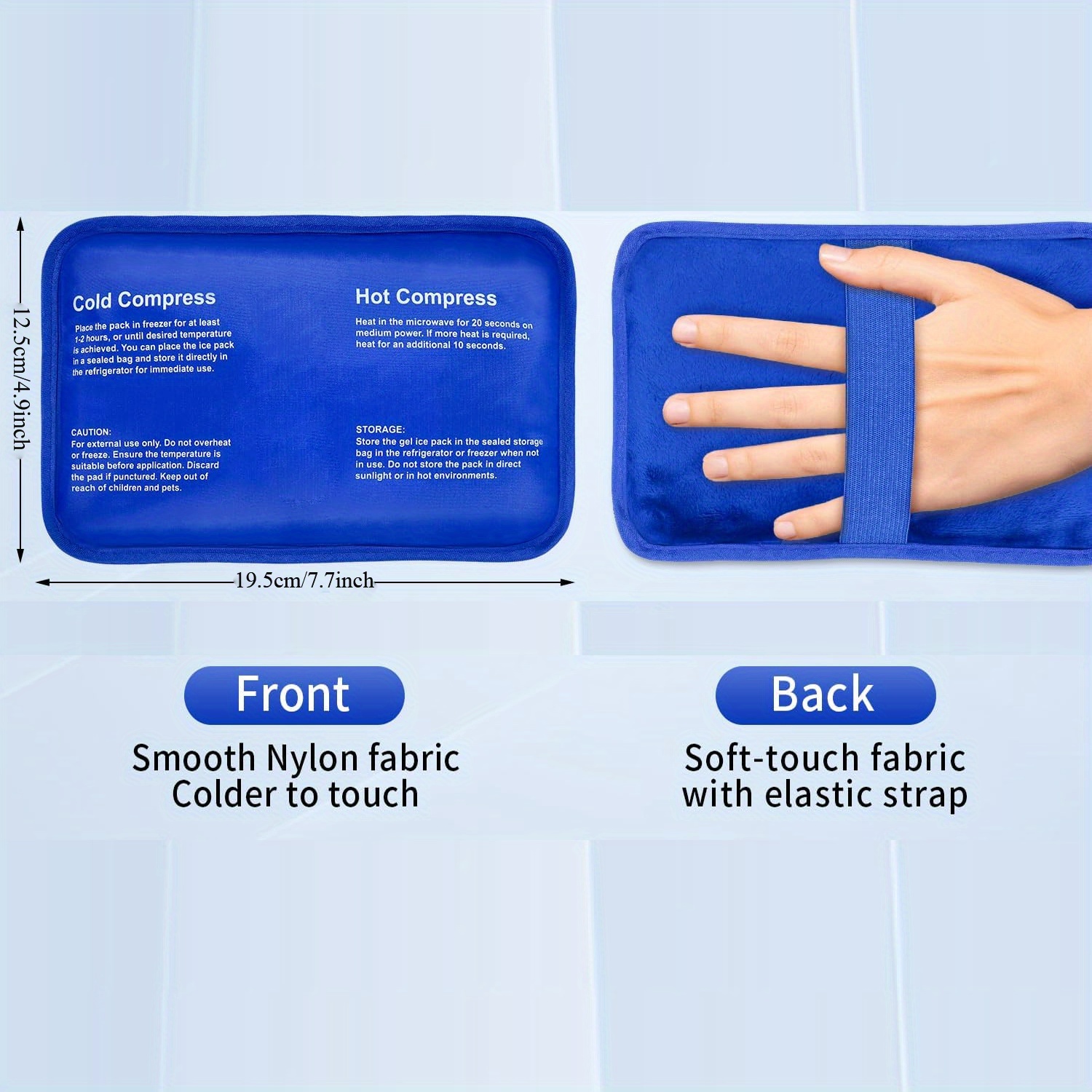 Ice Packs for Injuries Hot Col - Cold Pack Ice Gel recension och pris