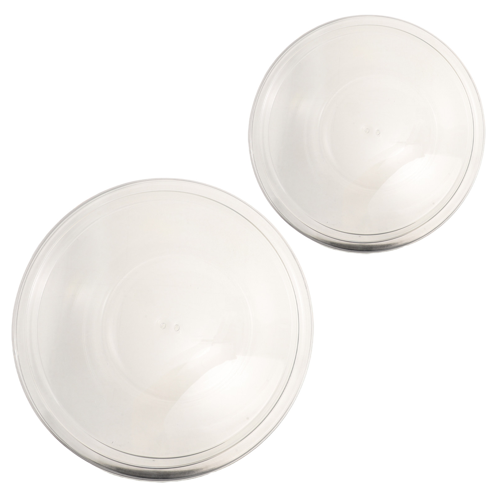 2Sets Salad Mixing Bowls Plast - Food Storage Meal Prep recension och pris