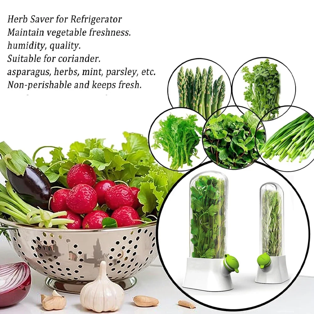 Herb Saver Storage Container V - Herb Keeper Container recension och pris