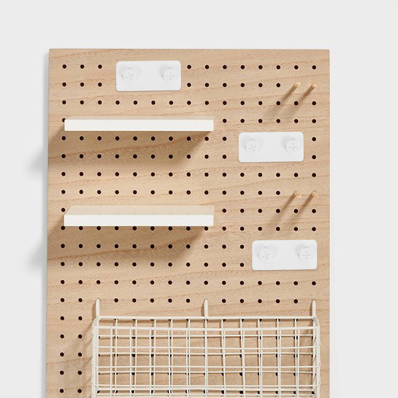 2Pairs Pegboard Connector Kit  - Food Storage Kits recension och pris
