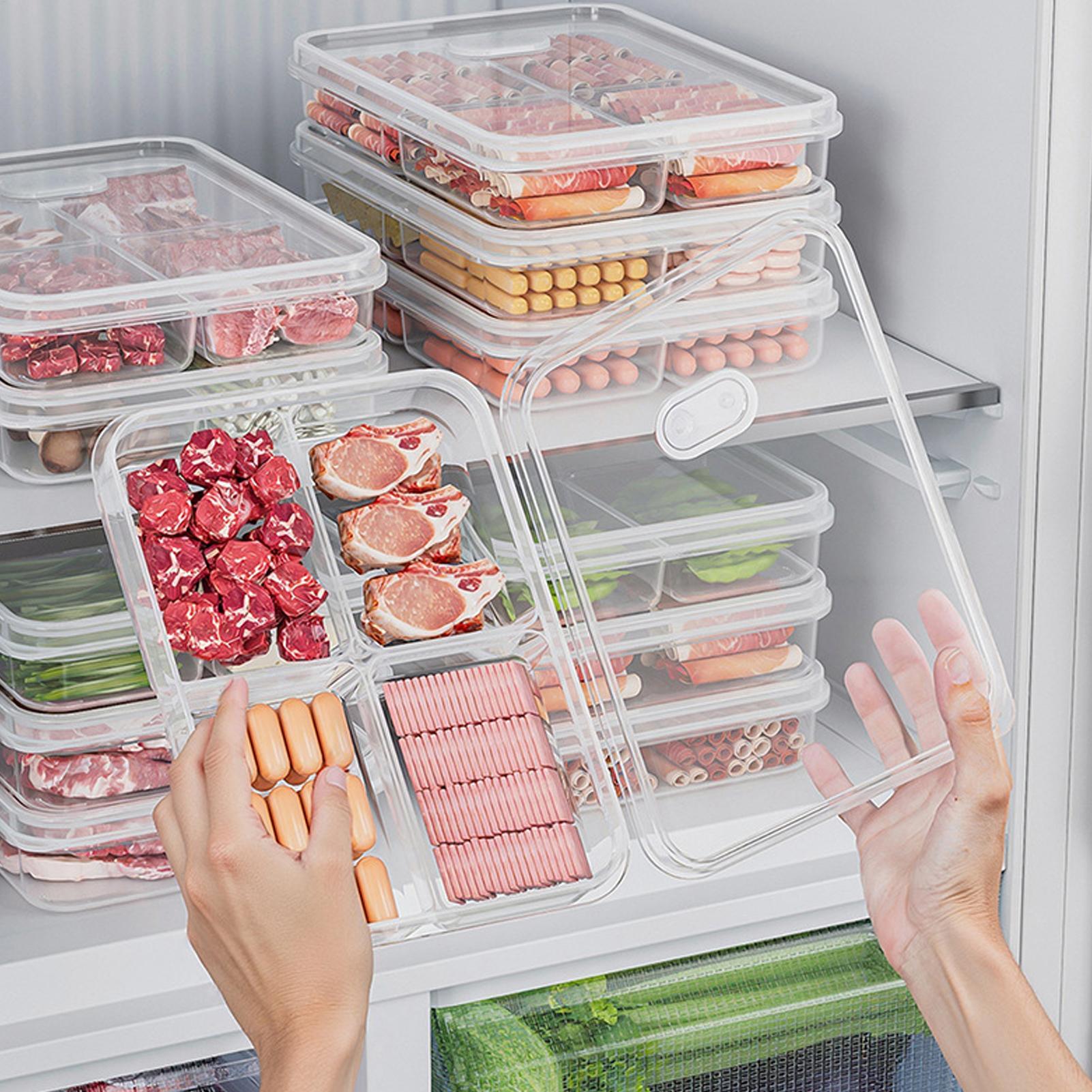 1PC Refrigerator Storage Box M - Food Storage Meal Prep recension och pris