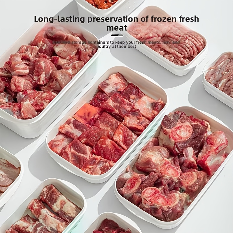10Pcs Reusable Stackable Food  - Food Storage Containers Set recension och pris