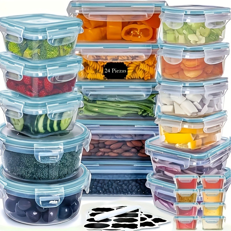 48PCS BPA-Free Food Storage Se - Food Storage Meal Prep recension och pris